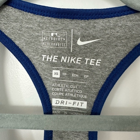 Nike Cubs Athletic Cut Razorback Tank - Picture 2 of 3